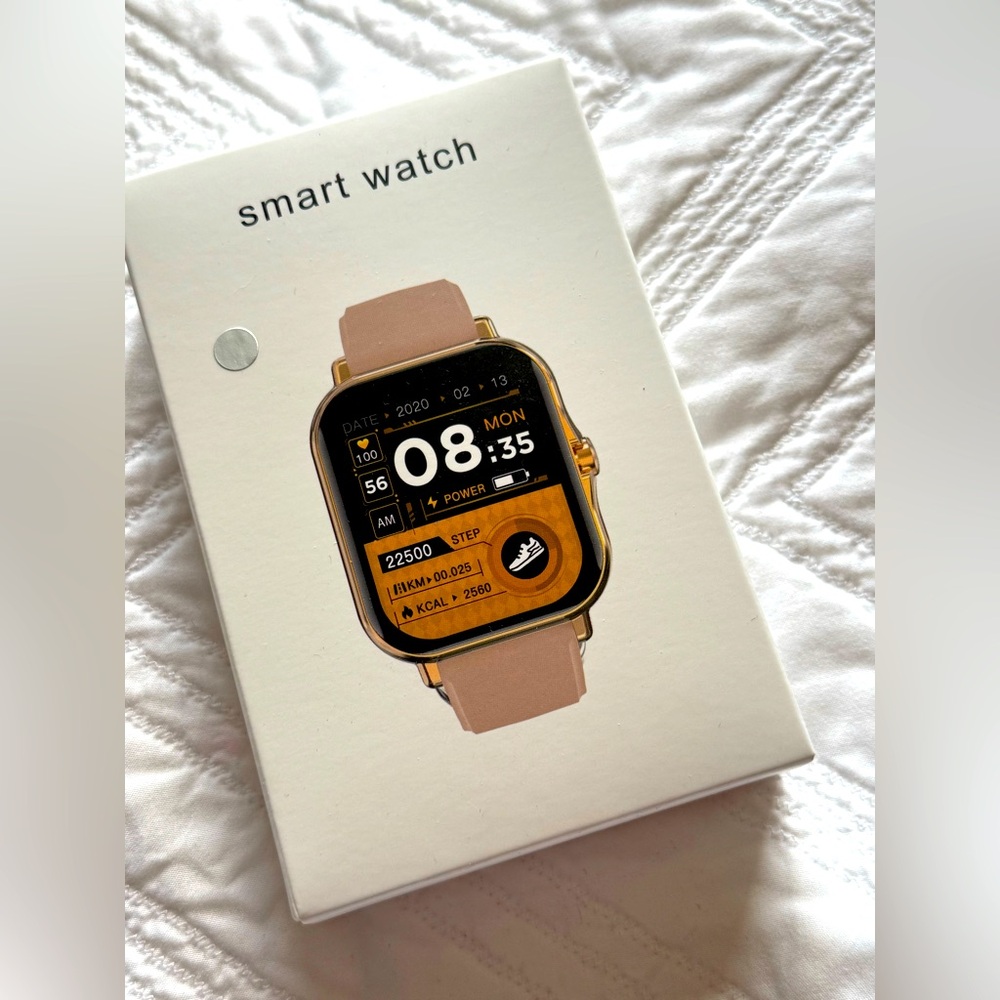 Smart Watch with Grey Strap. Brand New.